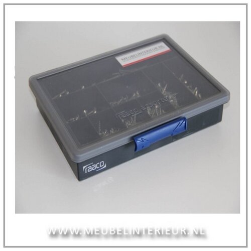 Assortimentskoffer spaanplaatschroeven