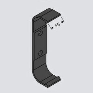 Bevestigingsclip geschikt voor C-profiel voor LED