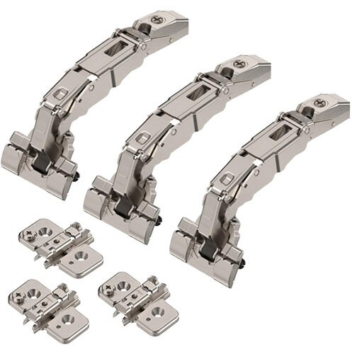 Opdekscharnier 155 gr set voor deurhoogte tot 160 cm