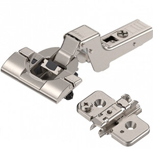 Inliggend scharnier 110 gr met geïntegreerde demping (Blumotion)