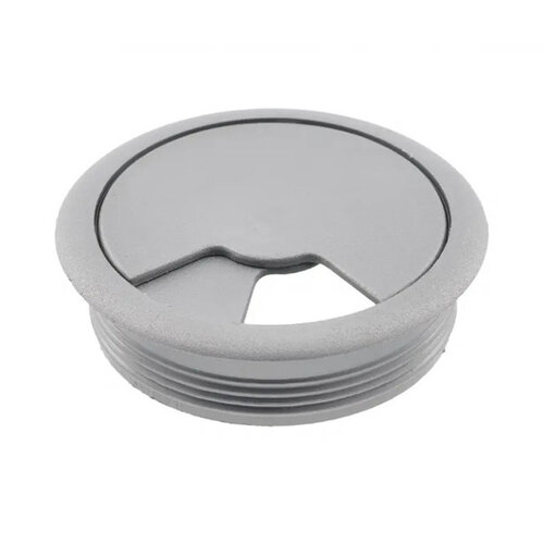 Kabeldoorvoer plastic Ø 60 mm, Zilver