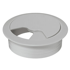 Kabeldoorvoer lichtgrijs Ø 80mm