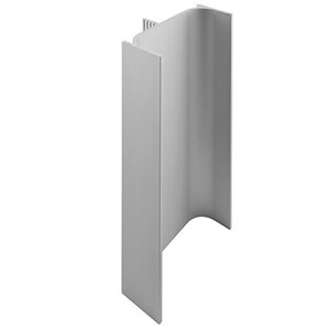 Verticale Greeplijst, aluminium, C-profiel, 2500 mm