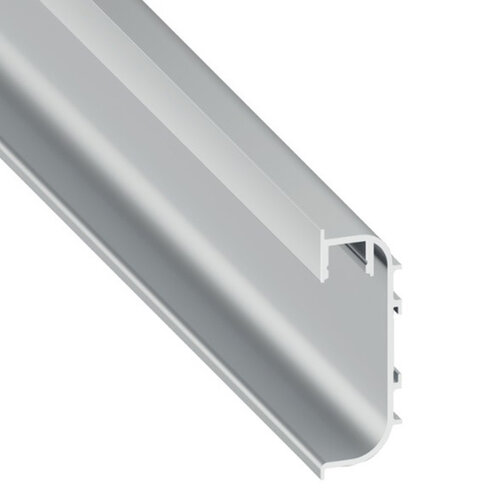 Greeplijst C-profiel geschikt voor led, aluminium, lengte 5000 mm