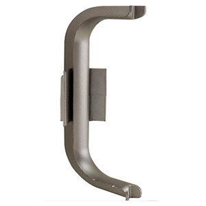 Binnenhoek voor C-profiel, RVS-look