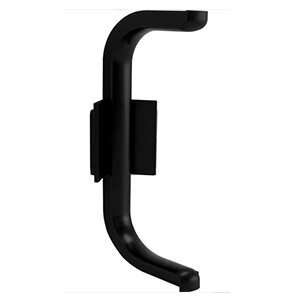 Binnenhoek voor C-profiel, zwart