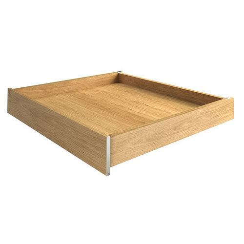 TA'OR BOX binnenlade, inbouwhoogte 80 mm (N/Z), eikenfineer tot 60cm