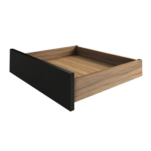 TA'OR BOX lade, inbouwhoogte 106 mm (M) , Notenfineer TOB tot 90cm