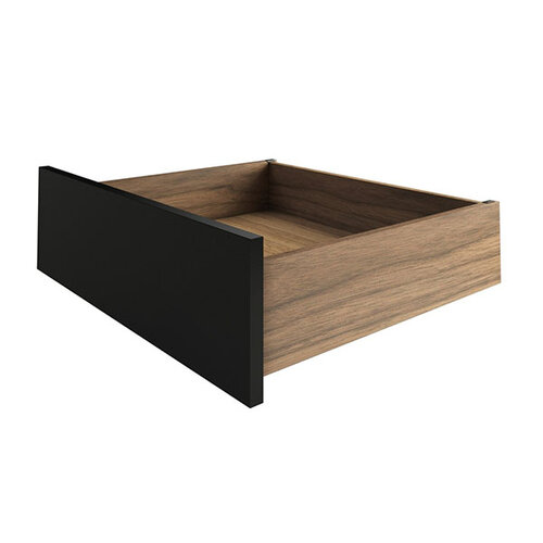 TA'OR BOX lade, inbouwhoogte 144 mm (K) , Notenfineer TOB tot 90 cm