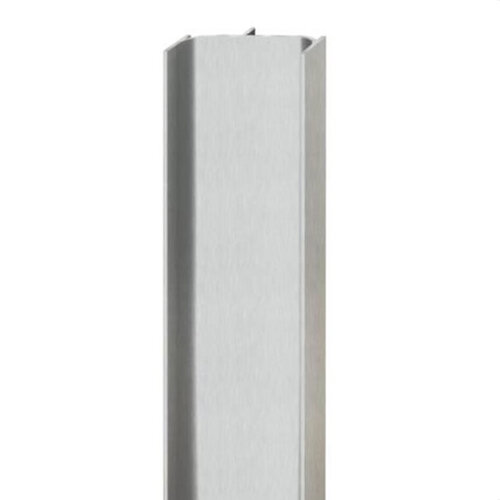 Verticale Greeplijst, RVS, C-profiel, 2500 mm