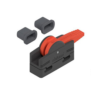 Kabelkoppelstuk met eindkappen t.b.v. kabel voor Servo-Drive